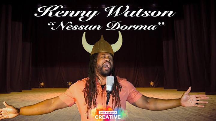 Kenny Watson’s Playful Rendition of Nessun Dorma