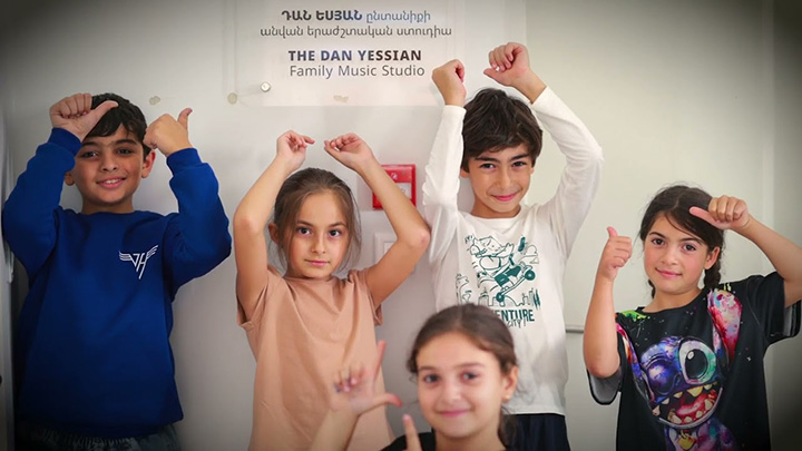 Your Generosity Built a Studio And Confidence For Kids in Armenia